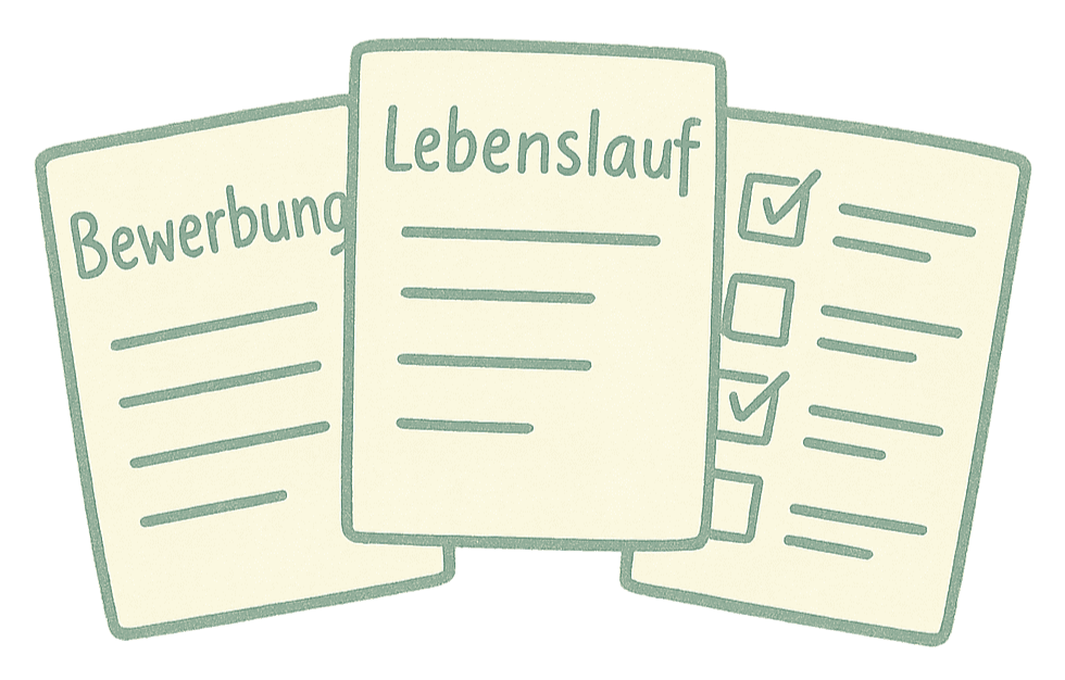 Vorlage Bewerbung, Lebenslauf und Checkliste Vorlage Bewerbung, Lebenslauf und Checkliste